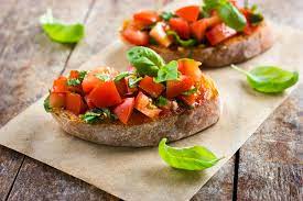 Tomato Basil Bruschetta